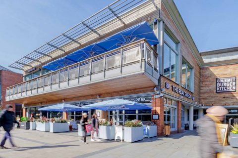 Exterior of The Real Greek, Norwich