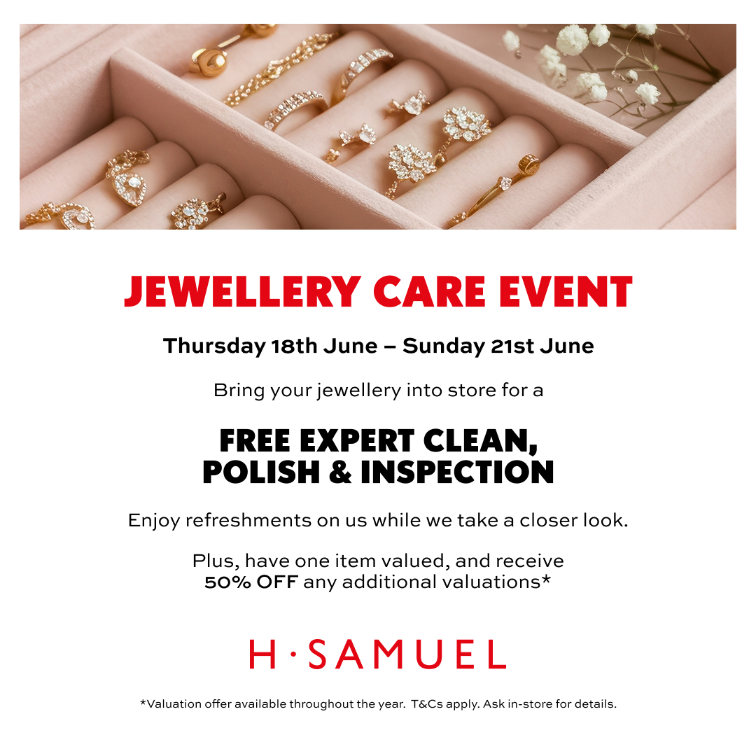 Jewellery care event at H.Samuel