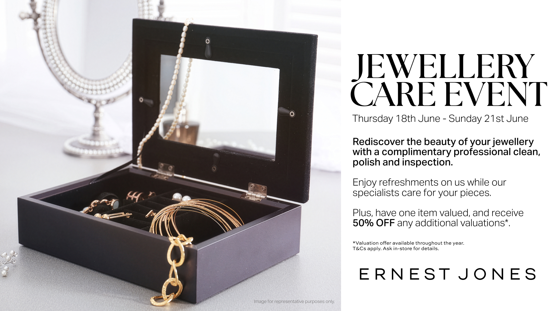 Jewellery Care Event at Ernest Jones