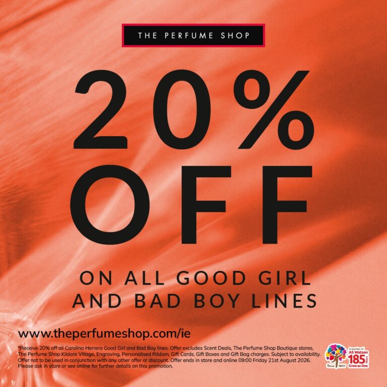 20% off selected lines