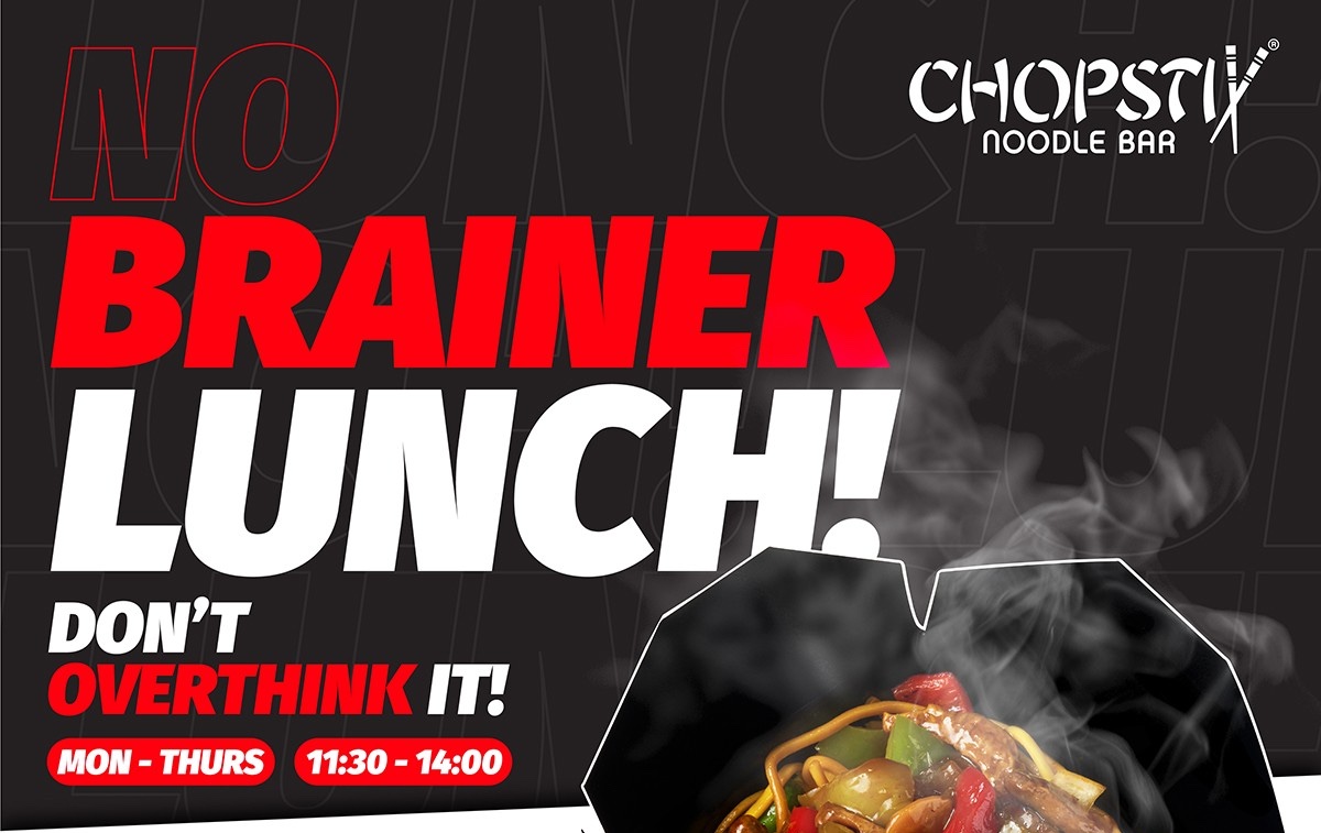 No brainer lunch at Chopstix