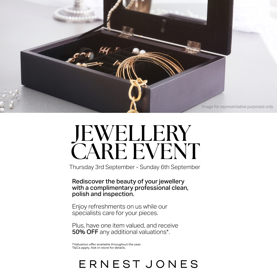 Jewellery care event at Ernest Jones
