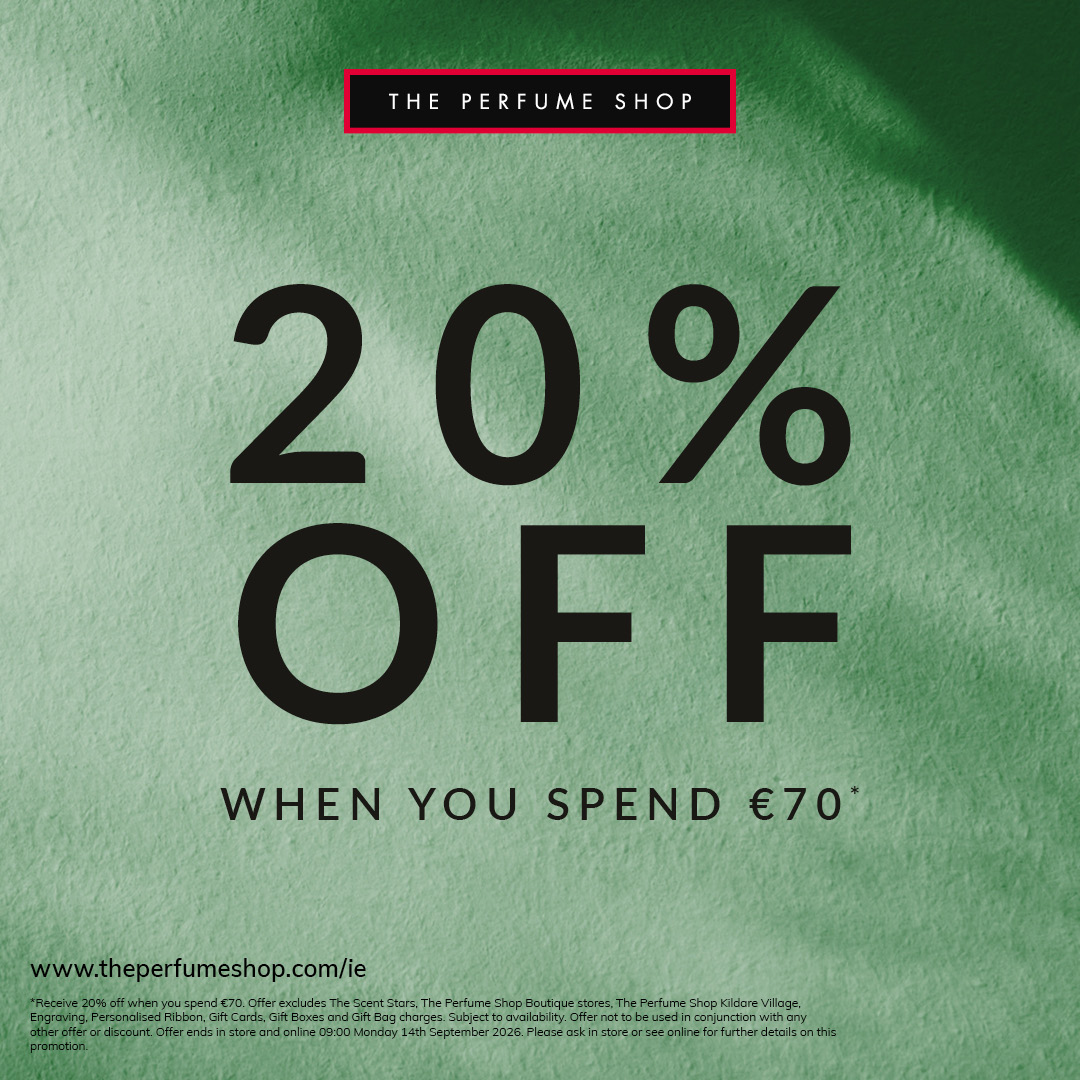 20% Off All Brands at The Perfume Shop