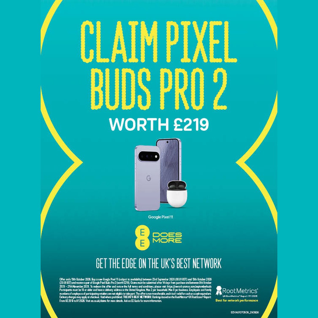 Claim Google Pixel Buds Pro 2 at EE