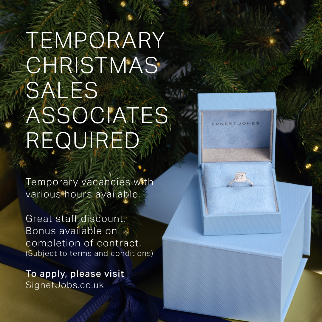 Ernest Jones - Christmas staff