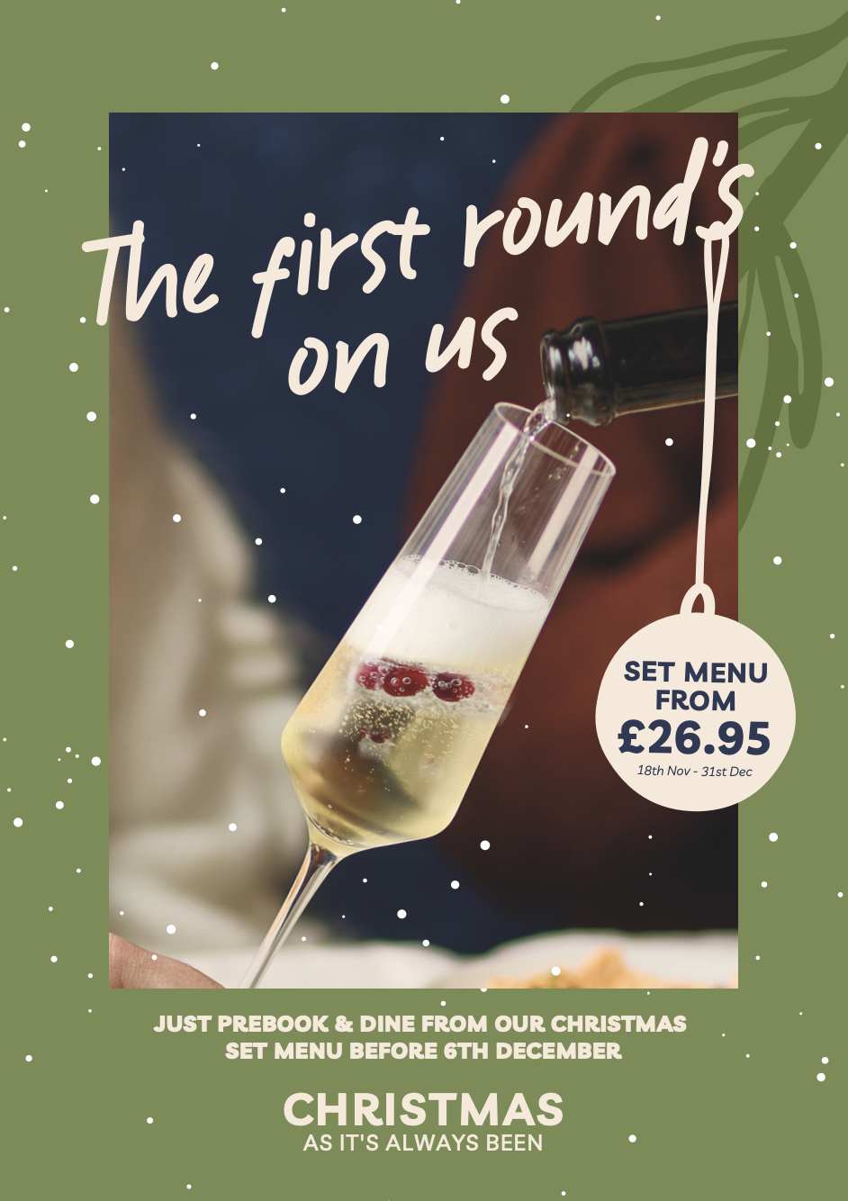 Autumn specials and Christmas feasting at The Real Greek