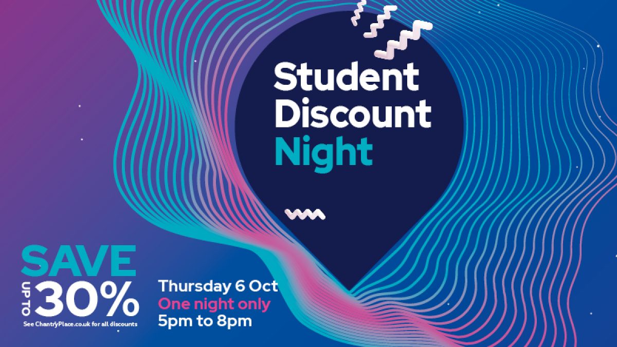 The full list of student offers for Student Night at Chantry Place